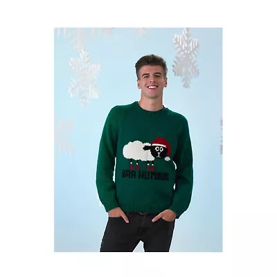 Buy Knitting Pattern: Fun Christmas Jumper For Adults • 4.49£