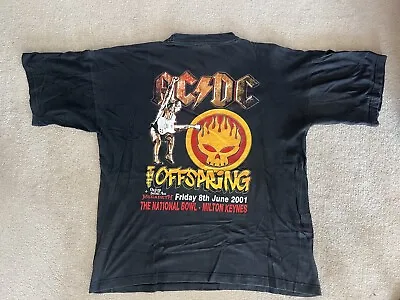 Buy Vintage The Offspring AC/DC 2001 Tour T Shirt  • 86.74£