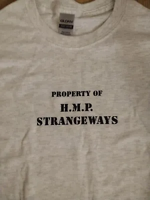 Buy Strangeways Prison Manchester T-shirt Brand New Ash Grey Small • 8.99£