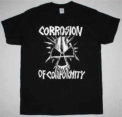 Buy Corrosion Of Conformity Eye For An Eye Skull Crossover Thrash NEW Black T-Shirt • 22.47£