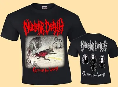 Buy NUCLEAR DEATH - Carrion For Worm - T-Shirts (Impetigo, Mortician) • 16.52£