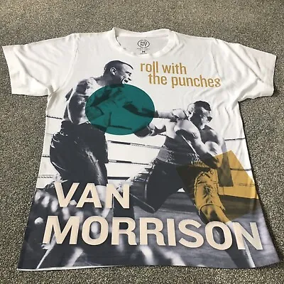 Buy Van Morrison T Shirt Mens Medium M Roll With The Punches Boxers Boxing Music • 12.40£