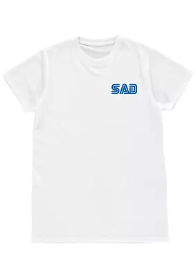 Buy Sad Sega-logo Print Video Games Console Retro T-shirt Mens Womens Birthday Gift • 11.99£