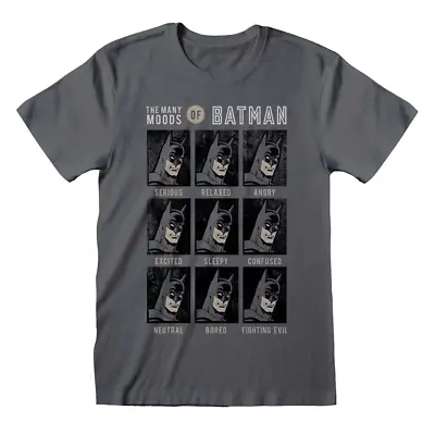 Buy DC Batman The Many Moods Of Batman T-Shirt • 14.99£