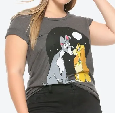 Buy Disney Lady And The Tramp Plus Size Shirt Size 2 New • 23.18£