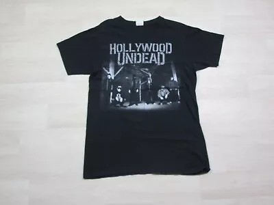 Buy Hollywood Undead Band Tour Graphic Printed Shirt (M) Y2K Rap Rock Hip Hop Metal • 18.30£
