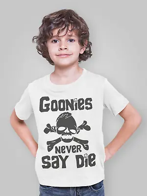 Buy Goonies T-Shirt Never Die 80s Classic Pirate Girls Movie Retro Tee Children Tee • 5.99£