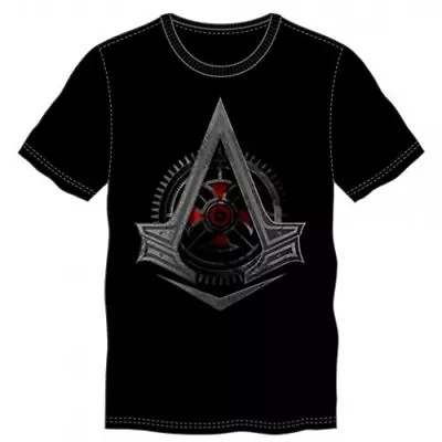 Buy Assassins Creed Syndicate Black Tee Adults Crew Neck- XX-Large • 14.20£