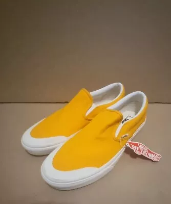 Buy Vans - Classic Slip On Yellow - Men's Women's Unisex Casual Shoe US 10 • 13.27£