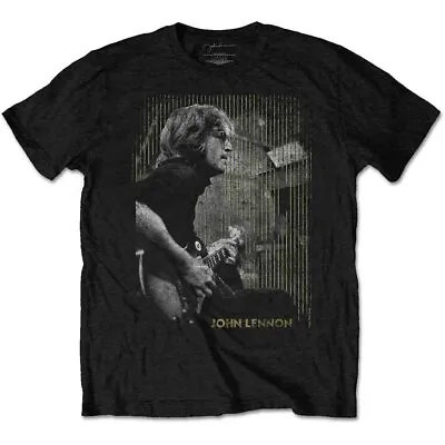 Buy John Lennon Gibson Official Tee T-Shirt Mens • 15.99£
