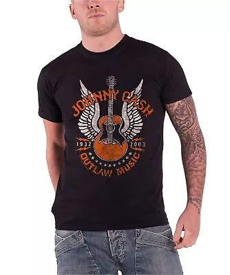 Buy Johnny Cash Outlaw Music T Shirt • 16.95£