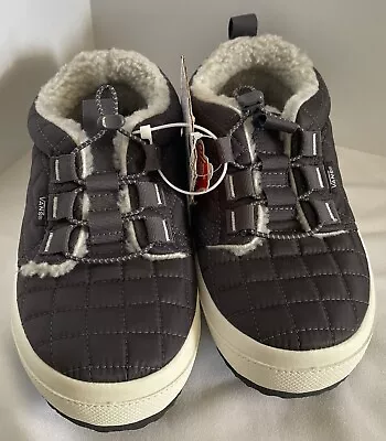 Buy NWOB Vans Chukka Slip-er Shoes Size M 5.0 W 6.5 Nylon Asphalt Sherpa • 27.07£