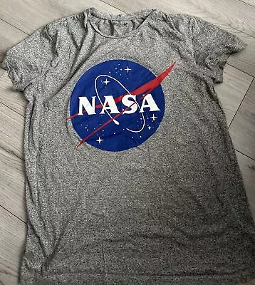 Buy Buzz Aldrin NASA T-shirt Size Large Grey Rare Find NEW • 20£