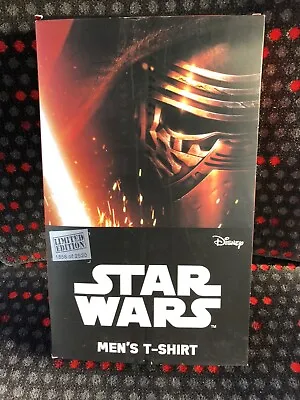 Buy Star Wars The Force Awakens Limited Edition T-shirt -asda Exclusive Numbered • 15£