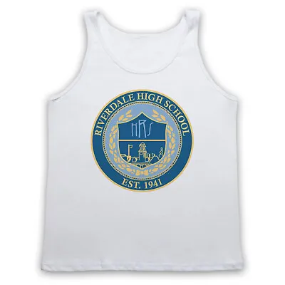 Buy Riverdale High School Logo Unofficial Emblem Comics Tv Adults Vest Tank Top • 18.99£