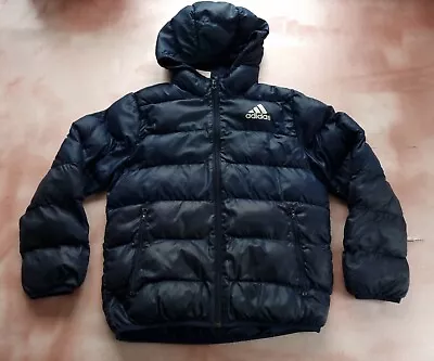 Buy Genuine Kids ADIDAS Padded Jacket Coat AGE 9 10 • 11.99£