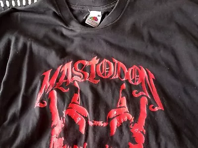 Buy Mastodon Leviathan Tour 2004 T Shirt • 40£