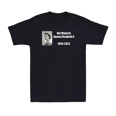 Buy Her Majesty Queen Elizabeth II T Shirt RIP 1926-2022 Unisex T-Shirt 2022 2ND • 15.99£