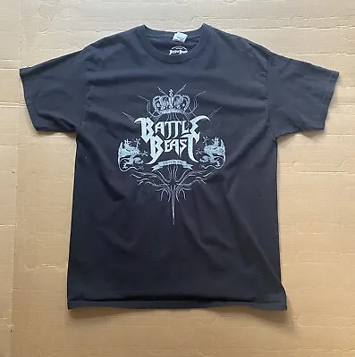 Buy BATTLE BEAST T Shirt UNHOLY SAVIOR European Tour 2015 Heavy Power Metal XL • 14.99£