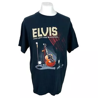 Buy Elvis T Shirt Large Graphic The King Gildan Tag Vintage Oversized Band Tee • 22.50£