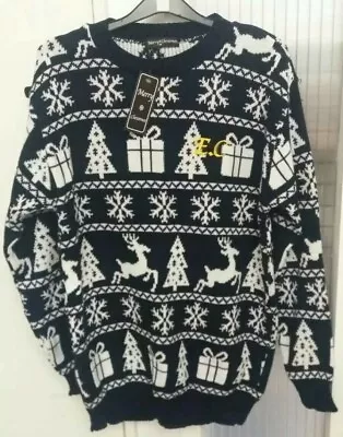 Buy Merry Christmas Mens Jumper Size: M • 9.99£