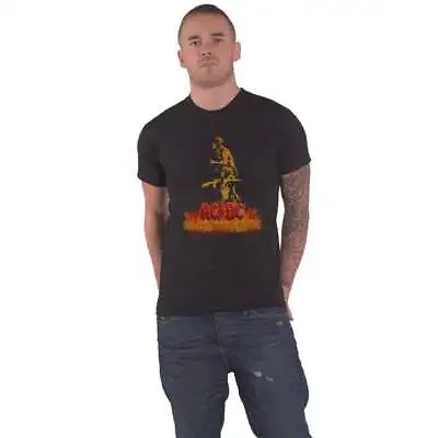 Buy AC/DC Bonfire Band Logo T Shirt • 14.93£