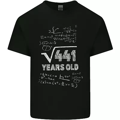 Buy 21st Birthday 21 Year Old Geek Funny Maths Mens Cotton T-Shirt Tee Top • 9.99£