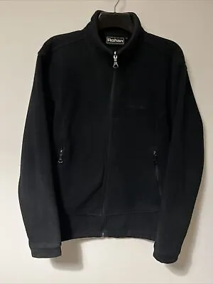 Buy Rohan Core Fleece Jacket Mens Medium Black Full Zip Polyester Outdoor Walking • 24.75£