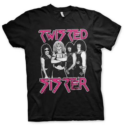 Buy Twisted Sister Band Profile Official Tee T-Shirt Mens • 18.27£