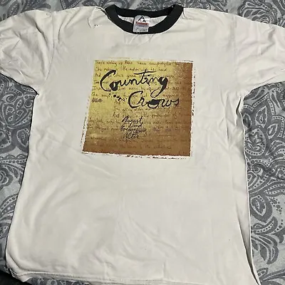 Buy Counting Crows Shirt Mens Large White  August And Everything After 2003 Tour • 20£