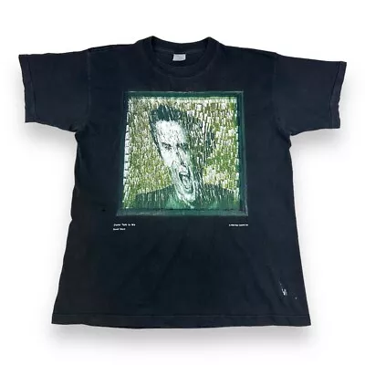 Buy Vintage 1992 Peter Gabriel Secret World Tour T Shirt 90's Black Large • 39.99£