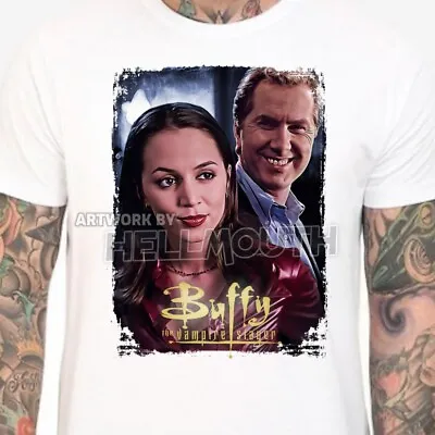 Buy Buffy The Vampire Slayer Faith & The Mayor T-shirt - Mens & Women's Sizes S-XXL • 15.99£