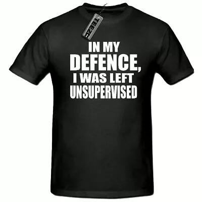 Buy In My Defence Funny Novelty Mens T Shirt,Slogan T Shirt, Father Dad Gift T Shirt • 9.99£