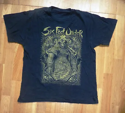 Buy SIX FEET UNDER / S/t T-Shirt Gr. Ca. XL In Schwarz No Sweatshirt, Kapu, Zipper • 7.78£