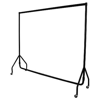 Buy HEAVY DUTY GARMENT RAIL CLOTHES RACK 3ft,4ft,5ft,6ft HOME HANGING MARKET DISPLAY • 37.99£