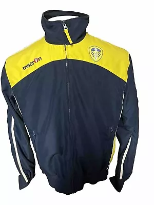 Buy Macron Leeds United Utd Anthem Jacket Adult  Size Large Elland Road Yorkshire • 8£