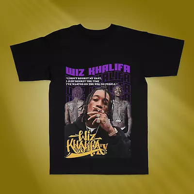 Buy Wiz Khalifa T-Shirt In Hip-hop Unisex Fashionable Tee • 11.99£