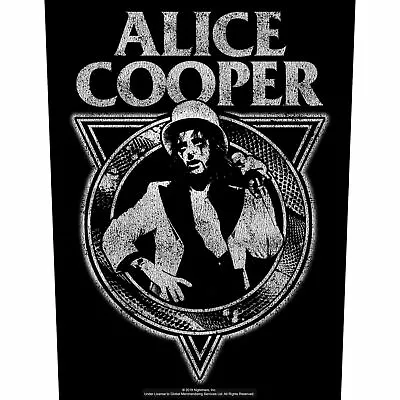 Buy Alice Cooper Snakeskin Back Patch Hard Rock Official Band Merch • 12.52£
