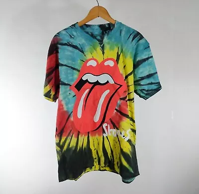 Buy ROLLING STONES No Filter Tour 2021 T-Shirt Size M Tie Dye Official Merch  Tongue • 23.62£