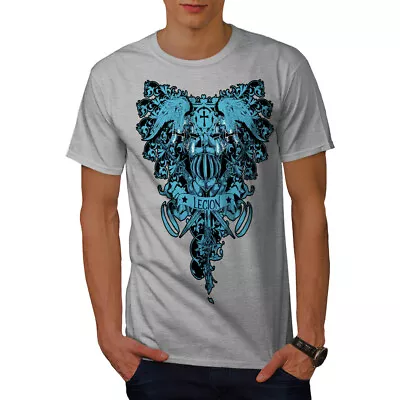Buy Wellcoda Death Legion Art Vintage Mens T-shirt, Dead Graphic Design Printed Tee • 15.99£