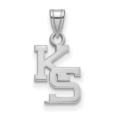 Buy Kansas State University Wildcats School Letters Logo Pendant In Sterling Silver • 49.13£