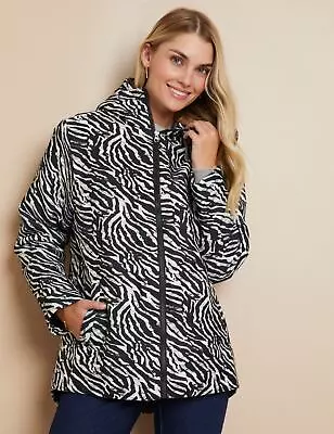 Buy W LANE - Womens Long Jacket - Black Winter Coat - Warm Puffer - Casual Work Wear • 18.25£