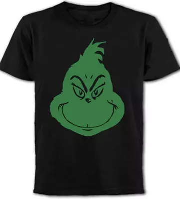 Buy The Grinch Green Face T-Shirt Funny Bah Humbug Christmas Xmas Kids & Adults Top • 12.99£