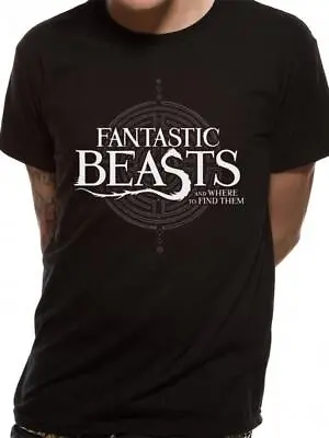 Buy Official Licensed - Fantastic Beasts - Symbol Logo T Shirt Potter Rowling • 8.99£