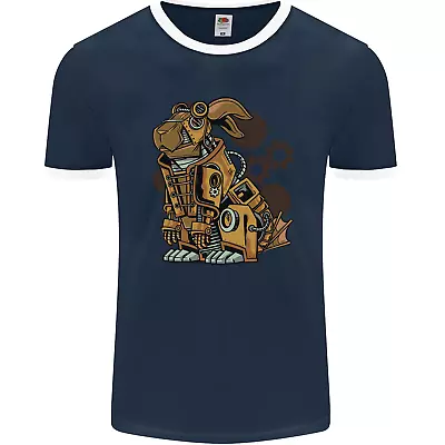 Buy Steampunk Rabbit Mens Ringer T-Shirt FotL • 9.99£
