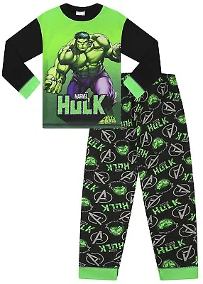 Buy Marvel Boys Hulk The Incredible Hulk Pyjamas W20 • 11.99£