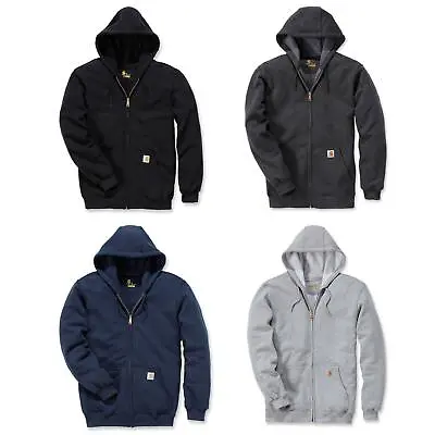 Buy Carhartt Men's Hoodie Sweater Sweatshirt Zip Hooded Zip Loose Fit • 38.16£