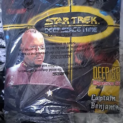 Buy Vintage 2000 Star Trek Captain Benjamin Sisko T-Shirt Size XL • 10£