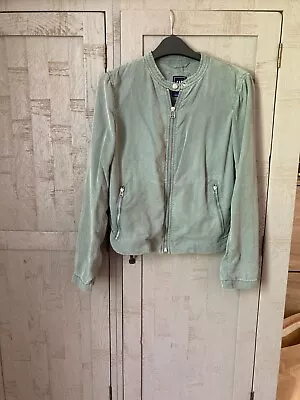 Buy GAP Light Lyocell Jacket Sage Green Size S Very Good Condition • 8£