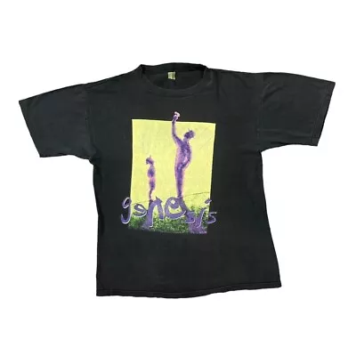 Buy Vintage GENESIS (1992) The Genesis Tour Pop Rock Band Single Stitch T-Shirt L XL • 40£